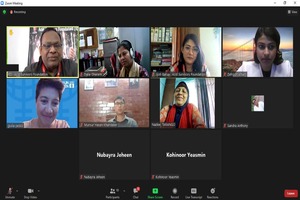 ASF participated a webinar on gender based violence (GBV) for stakeholders in Bangladesh