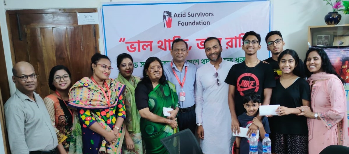 Family from USA with four kids visited ASF