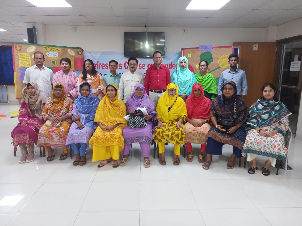 A two-day long ‘Refresher training on Gender project by Australian Government