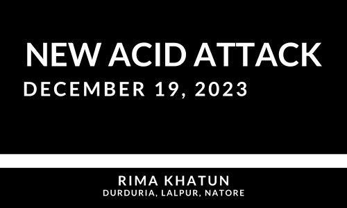New Acid Attack-Rima Khatun